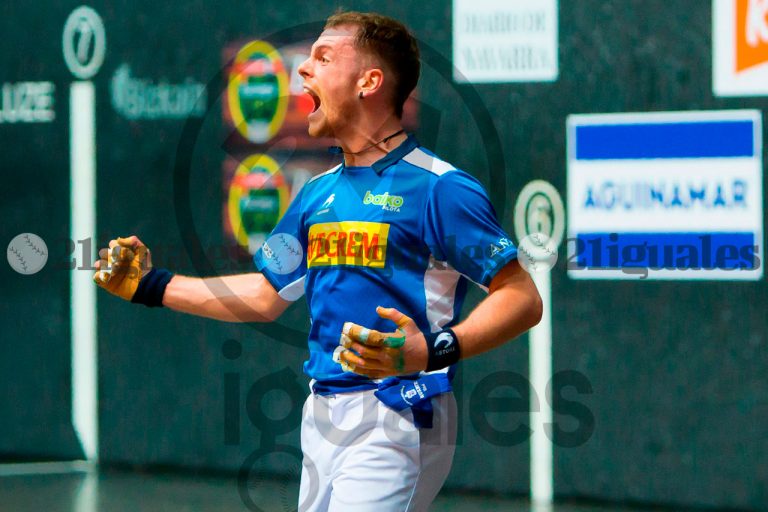 Laso vence por 22-17 ante Altuna III en el Manomanista 2022