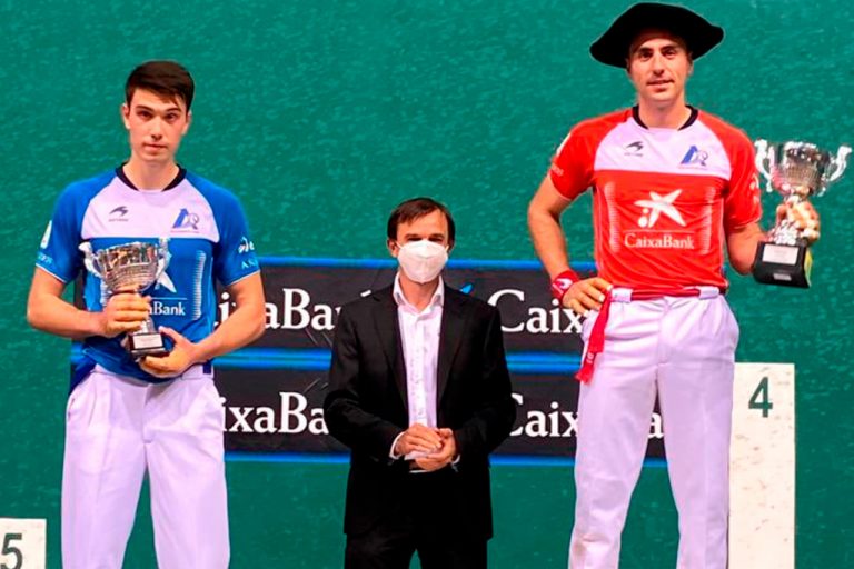 Peio Etxeberria vence por 22-7 ante Egiguren V en el Manomanista de Promoción 2022