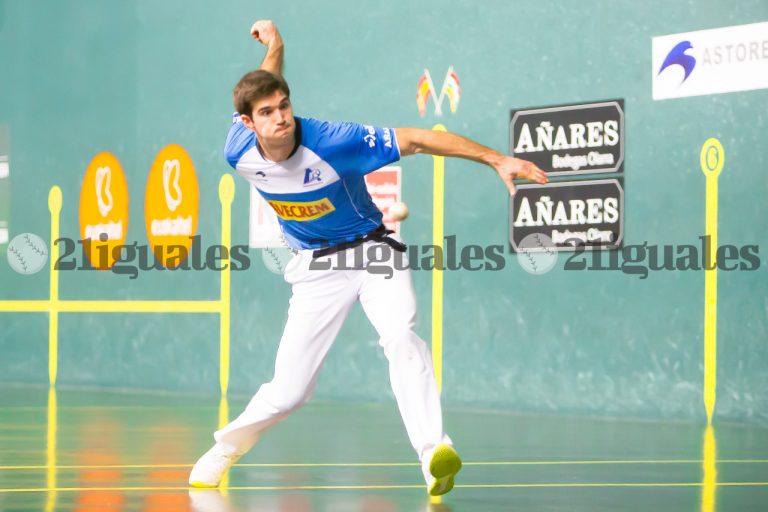 Victoria de Peio Etxeberria y Zabaleta por 22-6 ante Ezkurdia y Martija II en San Fermín 2021