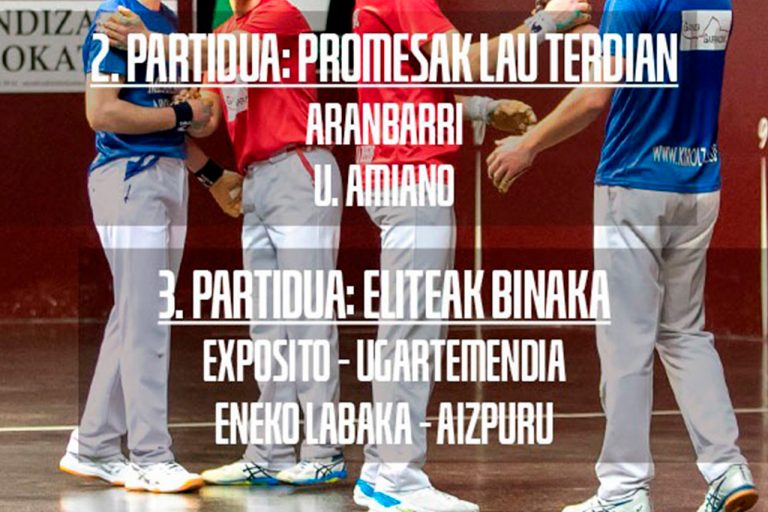 Duelo de rematadores para definir las finales del Memorial Goñi