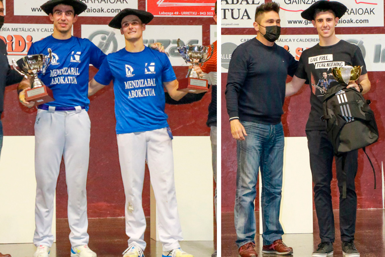 Eneko Labaka repite txapela junto a Aizpuru y Ekhi Irribarria se estrena en el Memorial Goñi