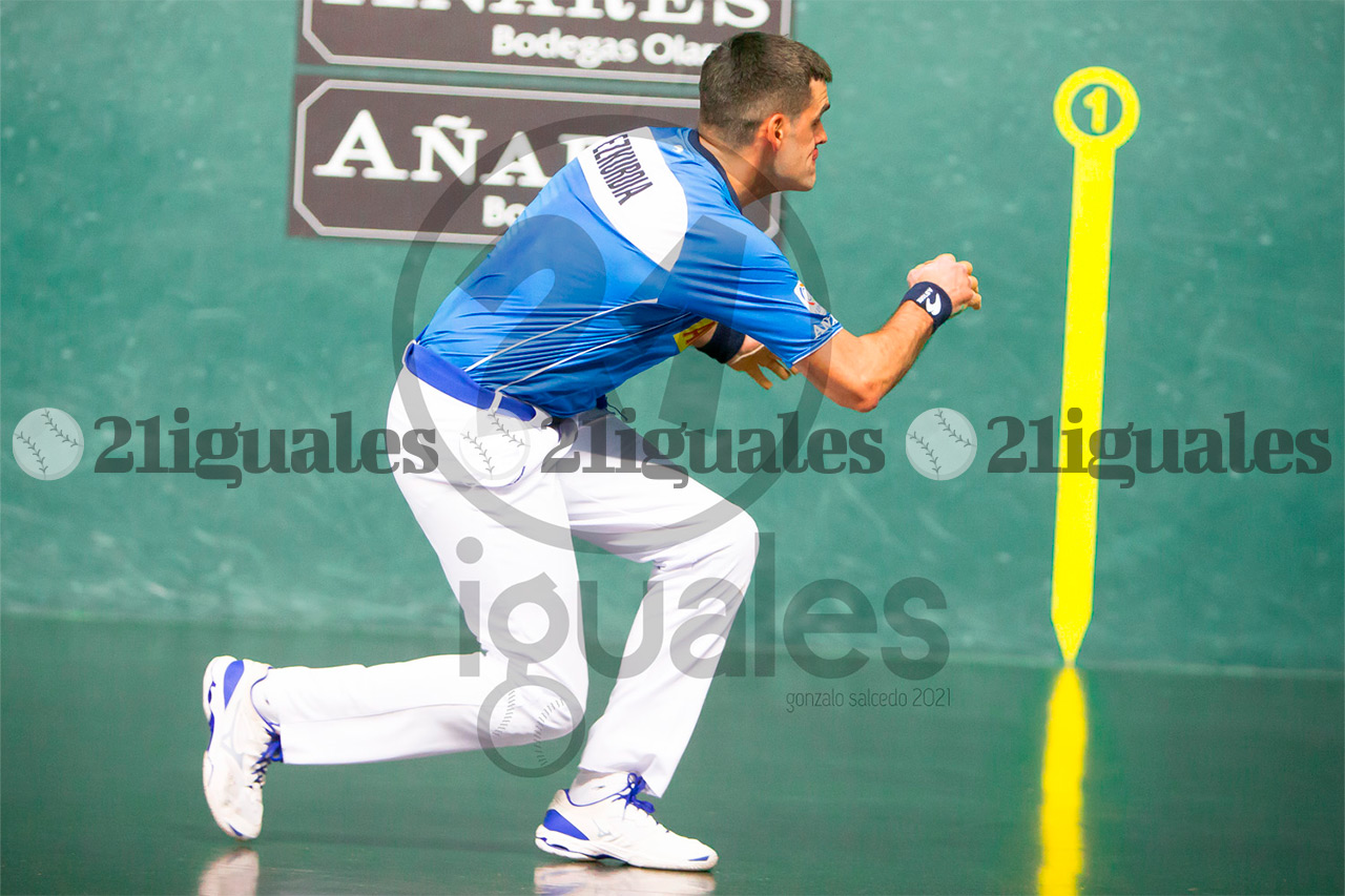 Victoria de Ezkurdia por 22-21 ante Zabaleta en el Manomanista 2022