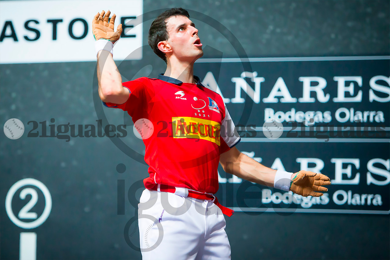 Victoria de Altuna III por 22-19 ante Darío en el Manomanista 2022