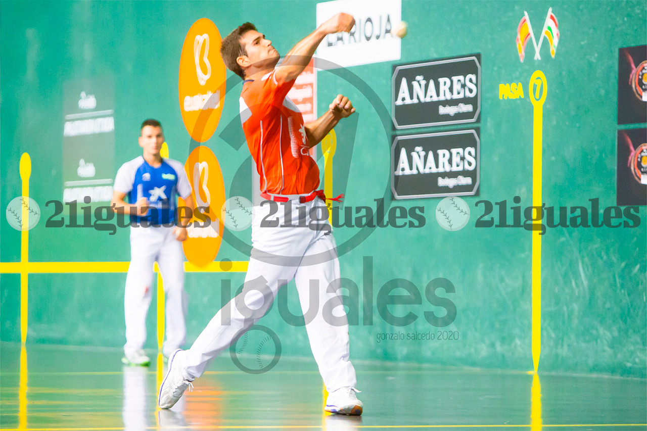 Zabaleta vence a Darío por 22-14 en el Manomanista 2022