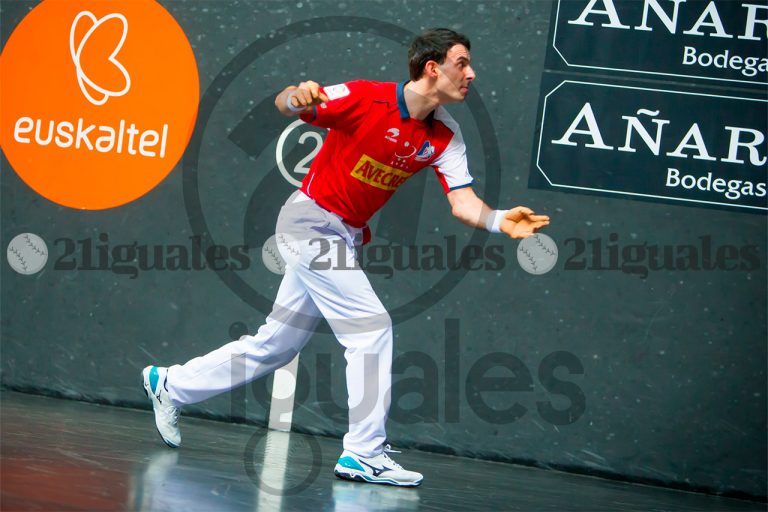 Altuna III vence por 22-5 ante Zabaleta en el Manomanista 2022