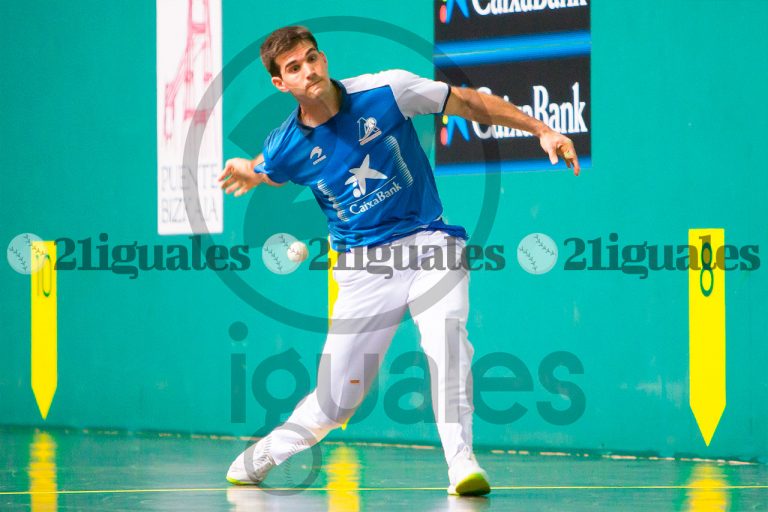 Irribarria y Zabaleta vencen por 22-21 ante Urrutikoetxea e Imaz en San Fermín 2022