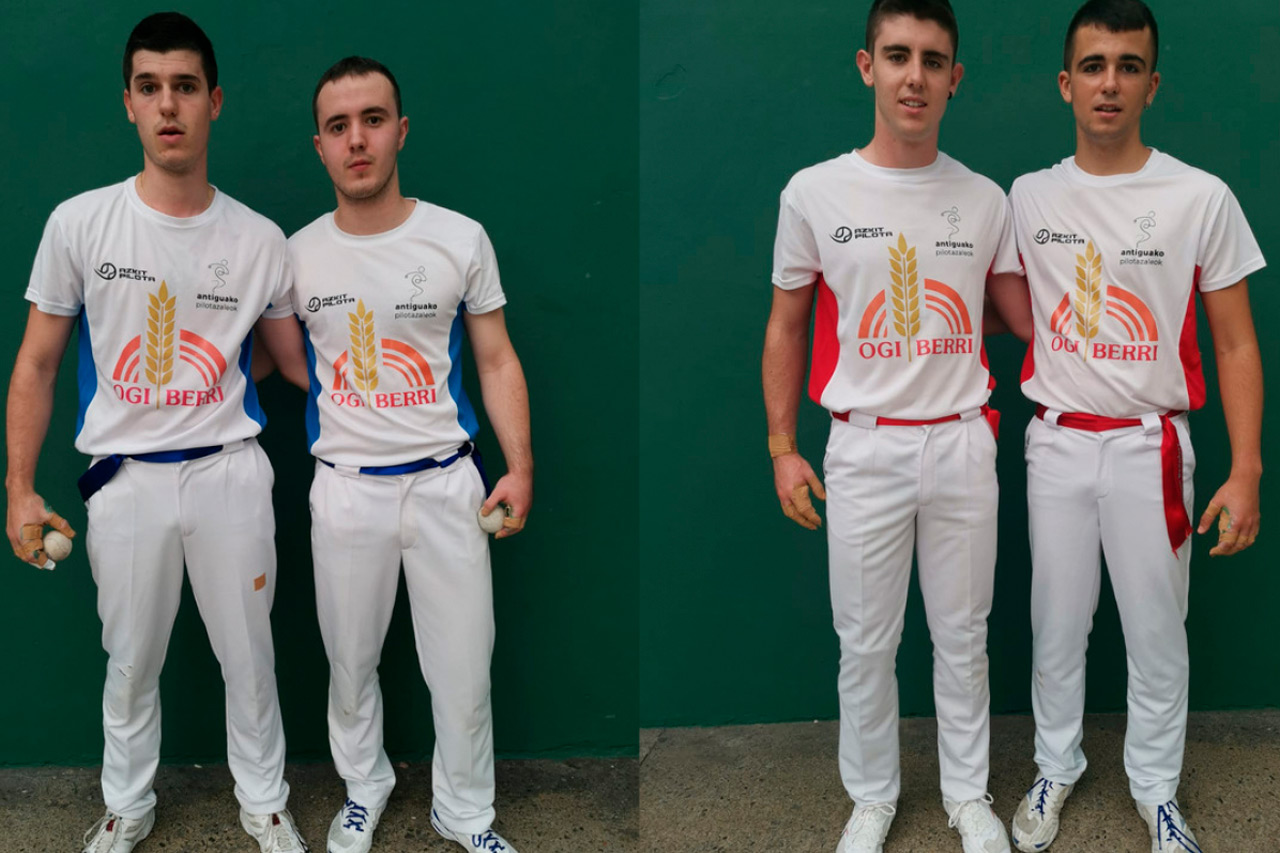 Sólidos Igoa y Apezetxea y remontada de Irribarria y Peñalver