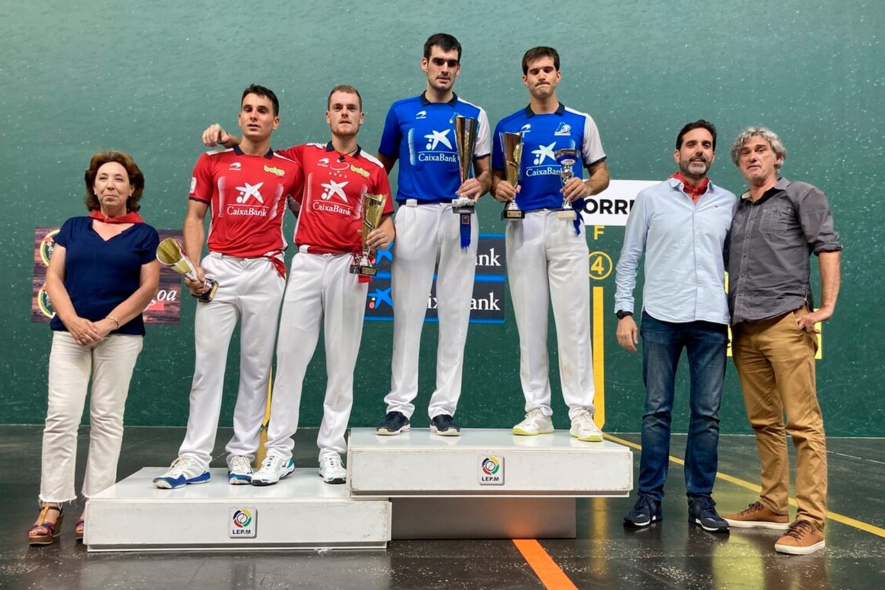 Ezkurdia y Zabaleta ganadores de la Virgen Blanca 2022