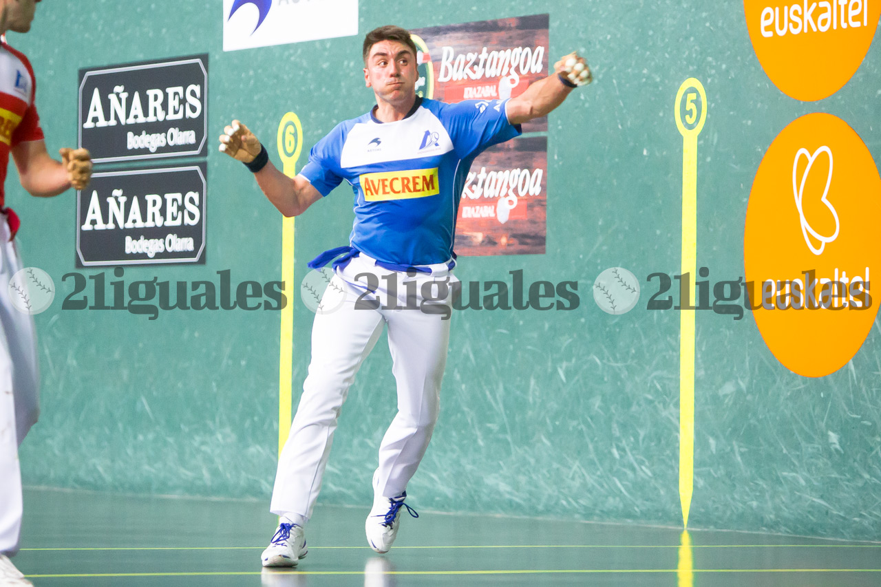 Victoria de Peio Etxeberria por 22-15 ante Altuna III en el Cuatro y Medio 2022