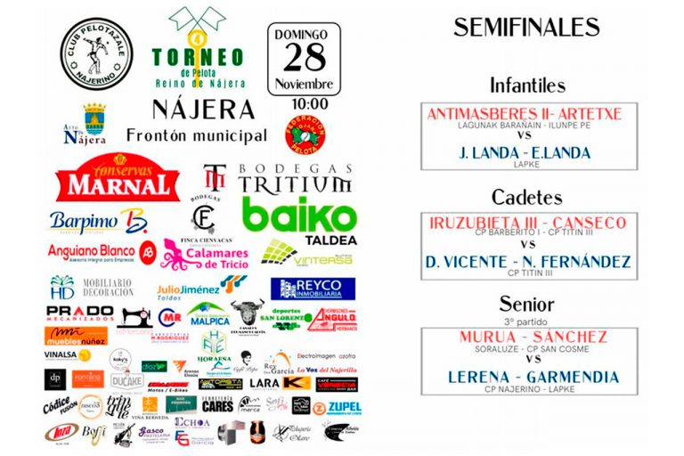 I Torneo parejas Reino de Nájera