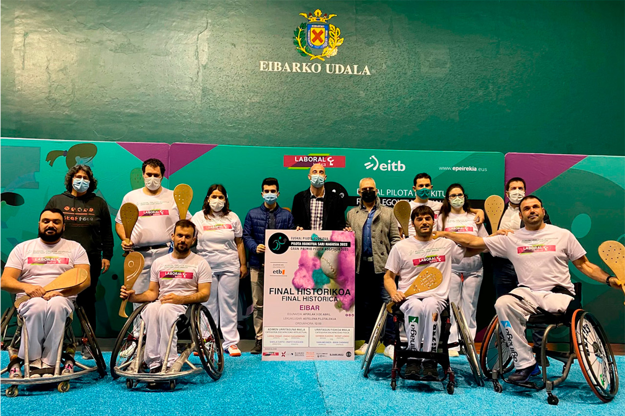 Una catedral para el Gran Premio de Pelota Adaptada más participativo