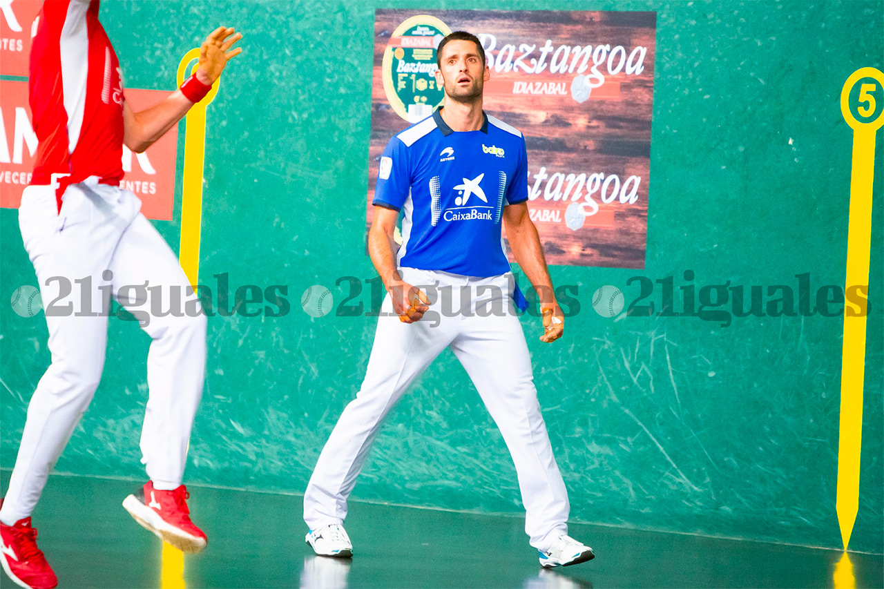 Victoria de Irribarria y Albisu por 22-12 ante Urrutikoetxea y Rezusta en el Master 2022