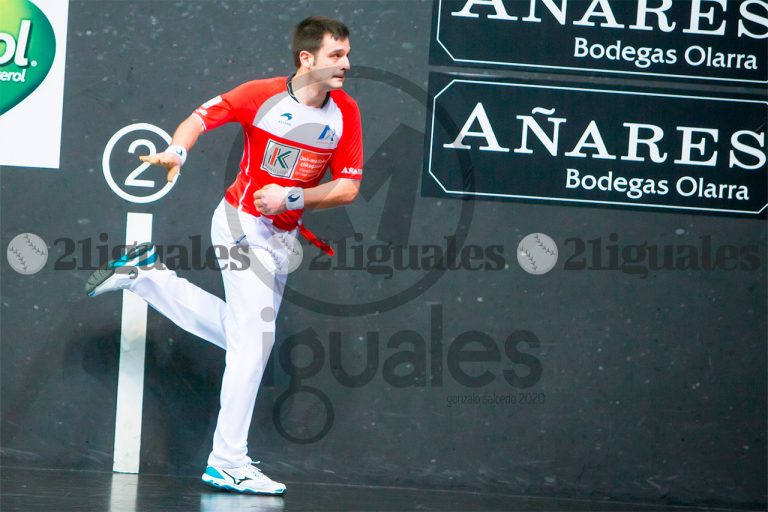 Elezkano II e Imaz vencen por 22-9 ante Irribarria y Albisu en el Master 2022