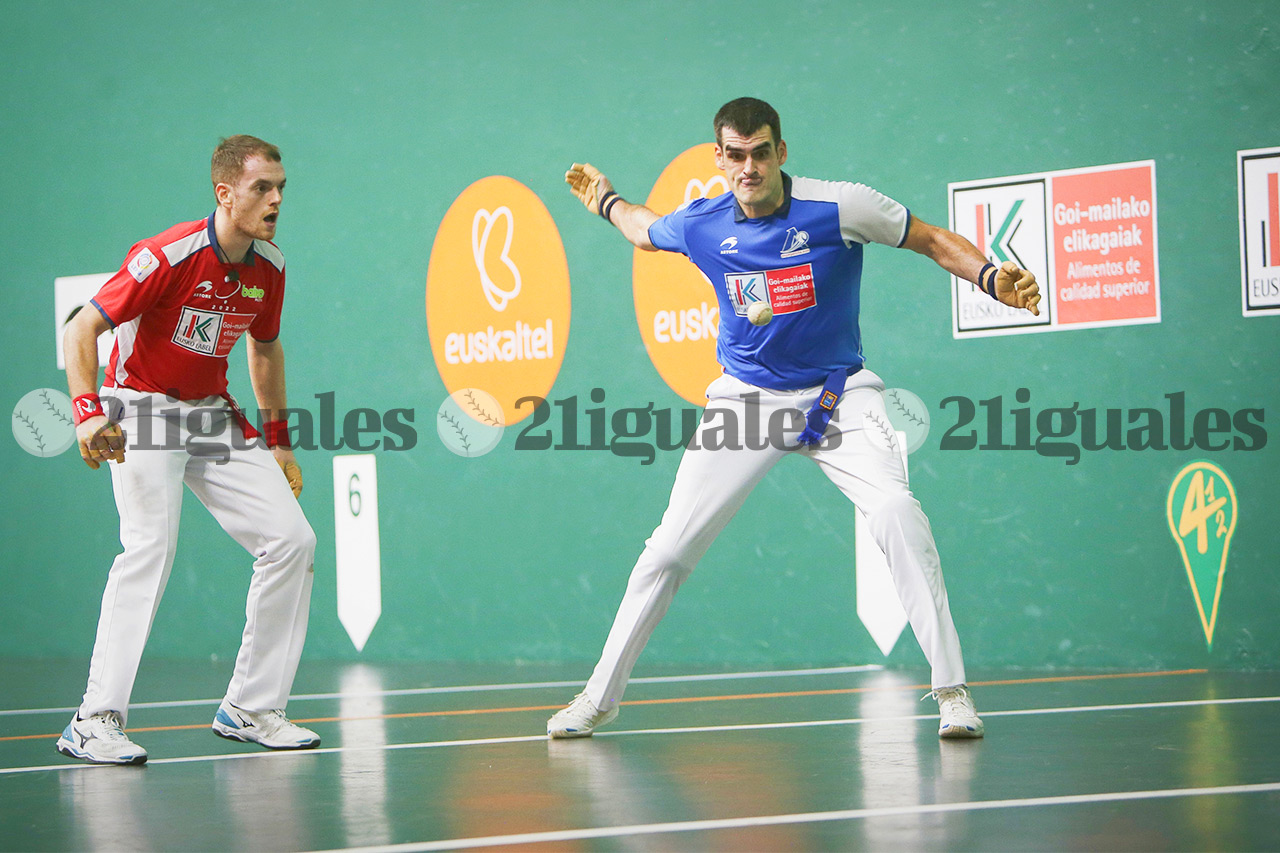 Victoria de Ezkurdia por 22-11 ante Laso en el Cuatro y Medio 2022