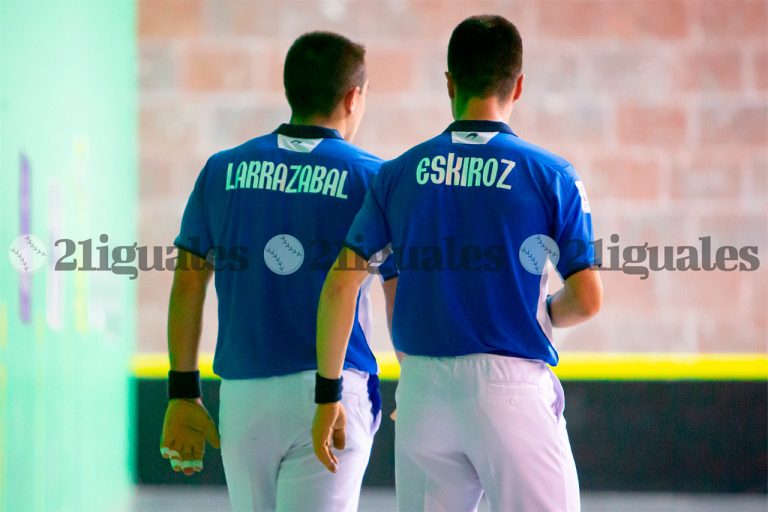Eskiroz-Larrazabal y De la Fuente-Bikuña, últimos semifinalistas
