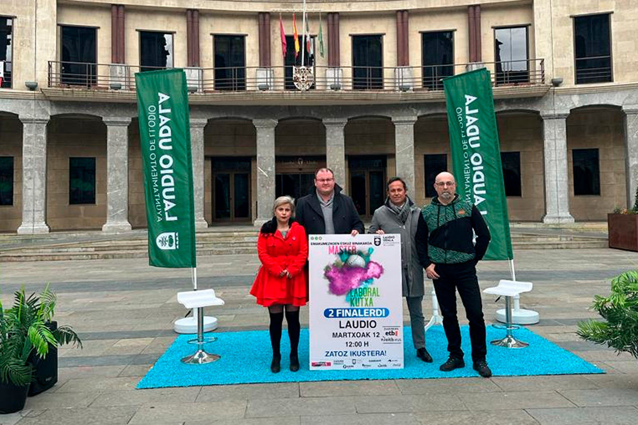 Laudio reparte los billetes para la final del Master LABORAL KUTXA de Zarautz