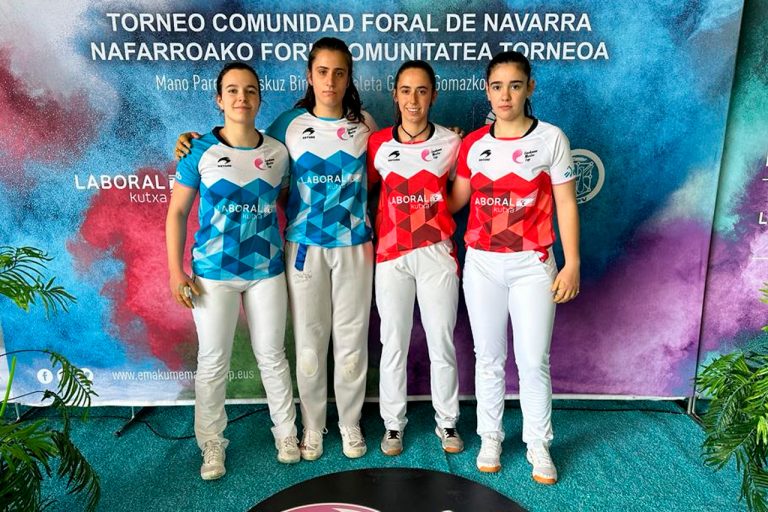 Orkoien disfruta con cuatro navarras de mucho futuro