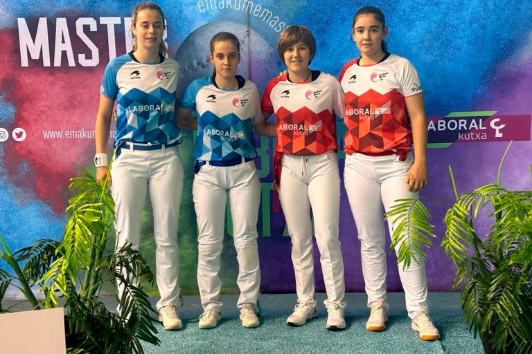 Zabaleta-Gaminde confirman su prometedor futuro en Mendavia