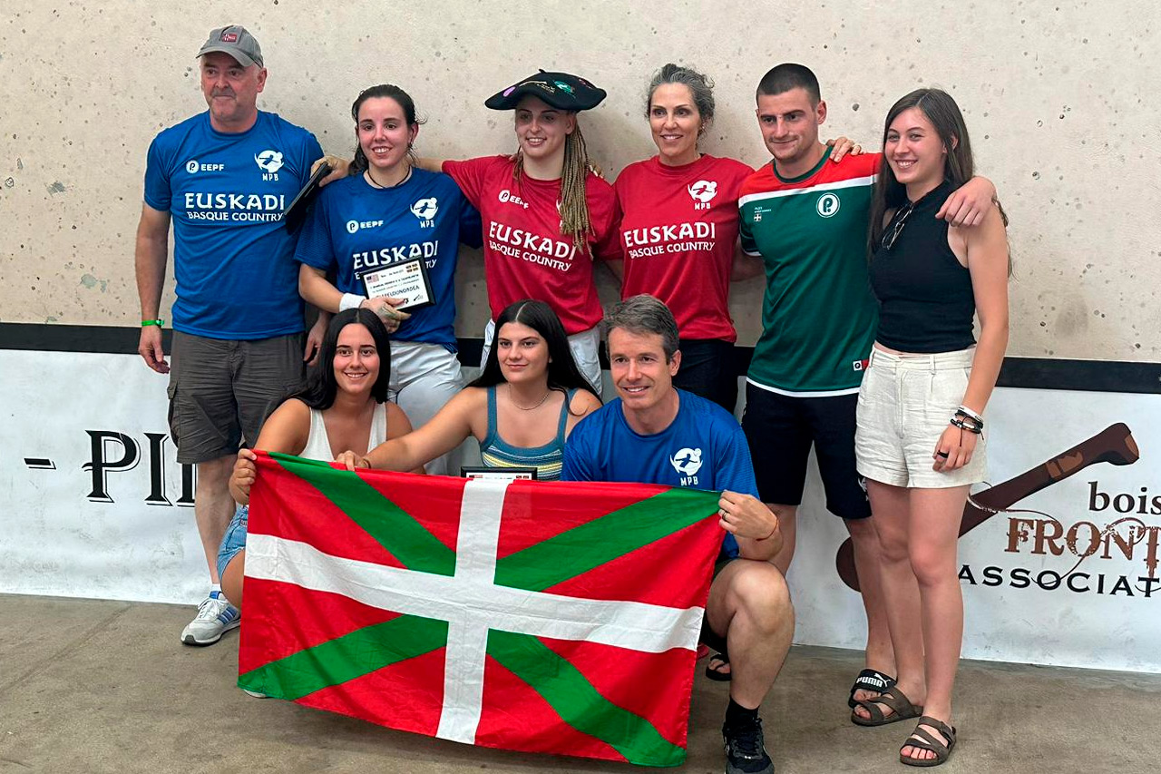 Amaia Aldai pone un nuevo hito de la pelota a mano femenina