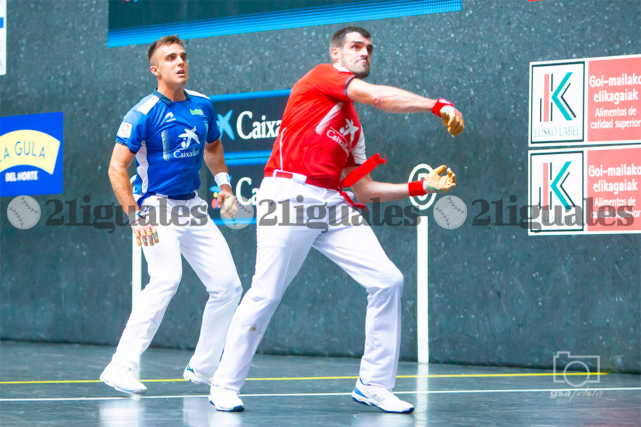 Ezkurdia y Rezusta aguantan para ser los primeros finalistas de San Mateo