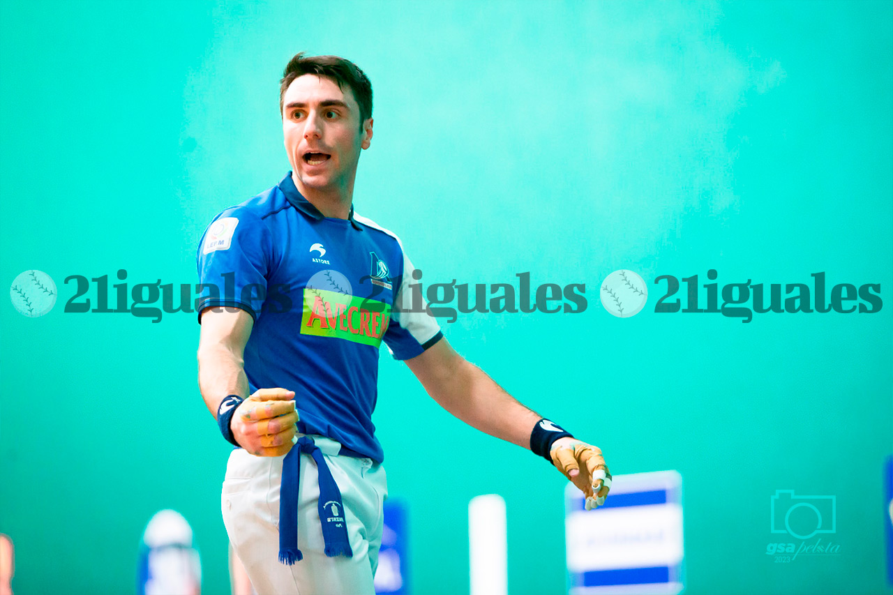 Peio Etxeberria, primer finalista del Cuatro y Medio