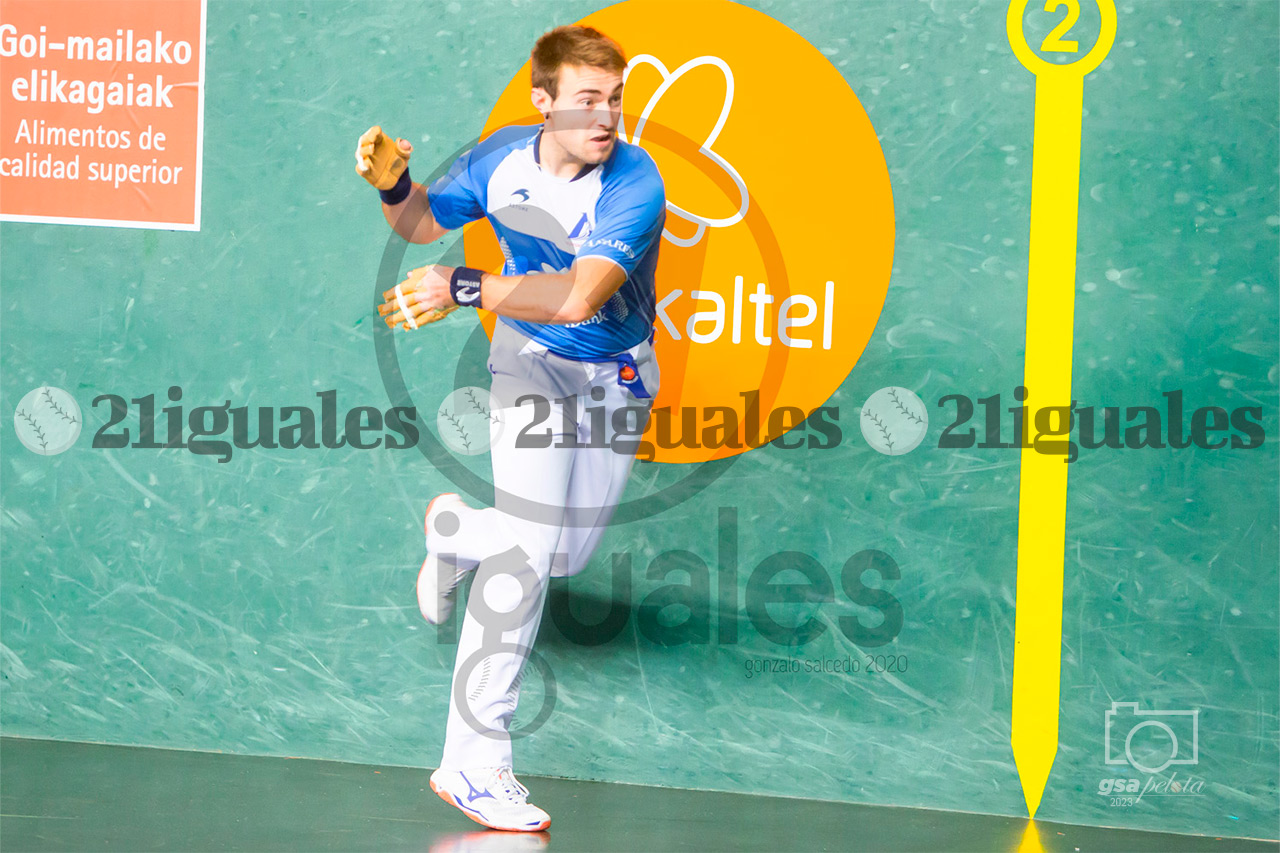 Iker Salaberria sigue de baja y no jugará ante Peio Etxeberria