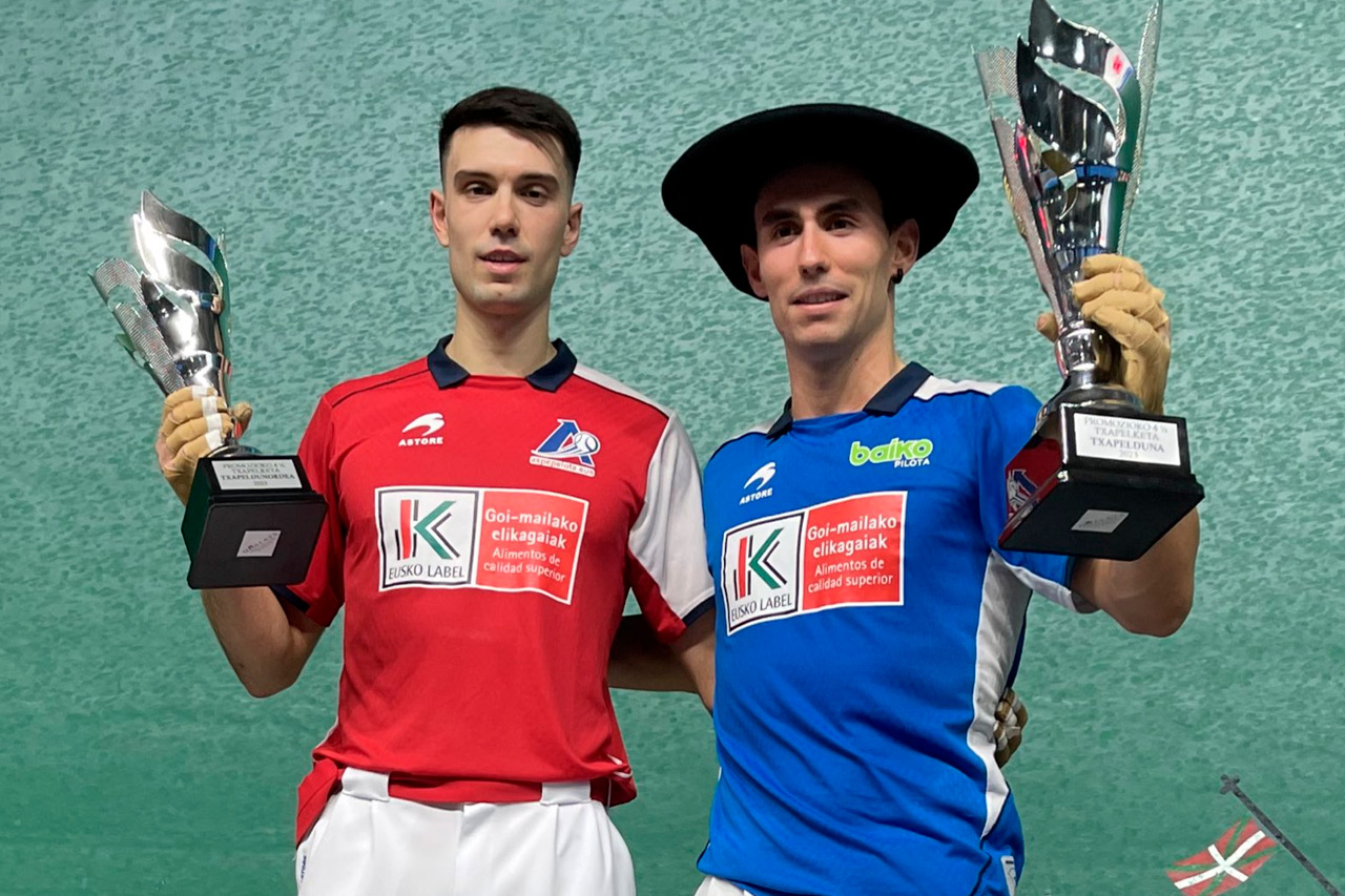 Zubizarreta III se cala su primera txapela profesional