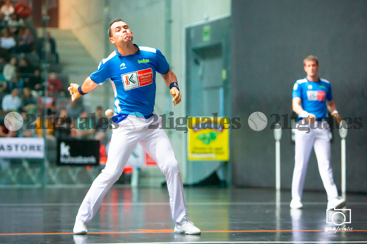 Jaka y Mariezkurrena II cierran la liguilla del Parejas con victoria