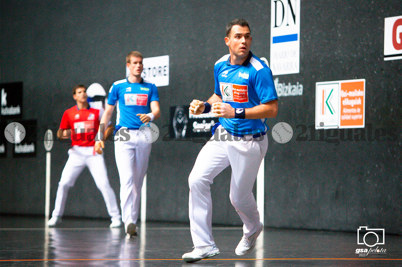 Jaka y Mariezkurrena II desatados en Barañain