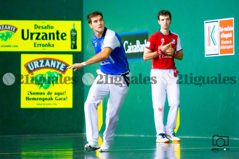 Peio Etxeberria y Zabaleta resisten a la batalla