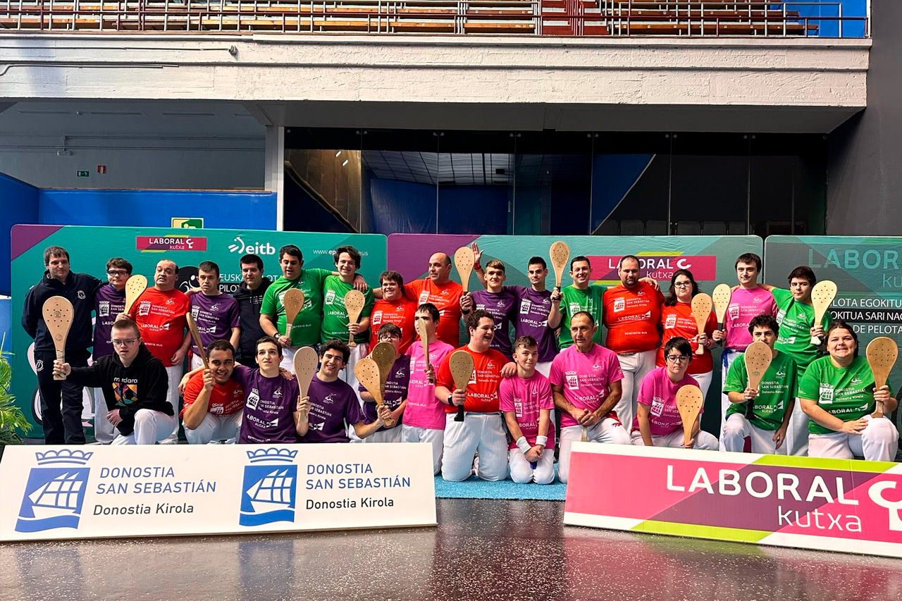 El reformado Atano III brilla más que nunca con las eliminatorias del Gran Premio de Pelota Adaptada