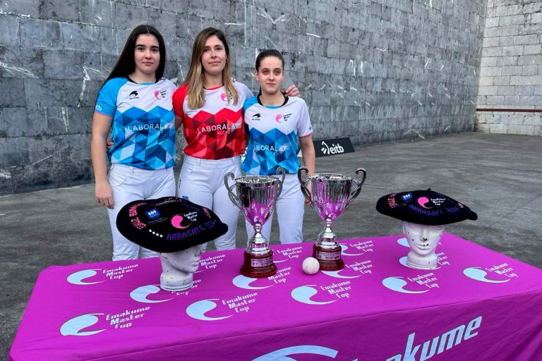 Arrizabalaga-Erasun y Etxegarai-Gaminde quieren redondear un campeonato perfecto en Arrasate