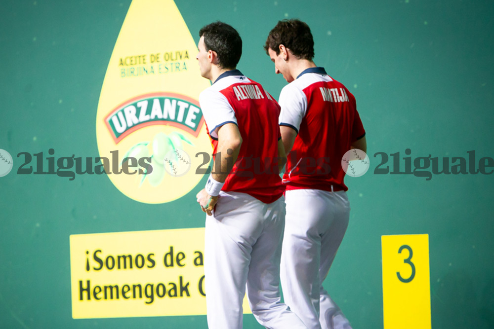 Altuna III - Martija: «Ha sido un partido durísimo y son justos vencedores»