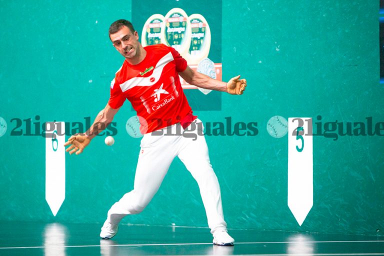 Agirre completa la final tras un partido muy duro