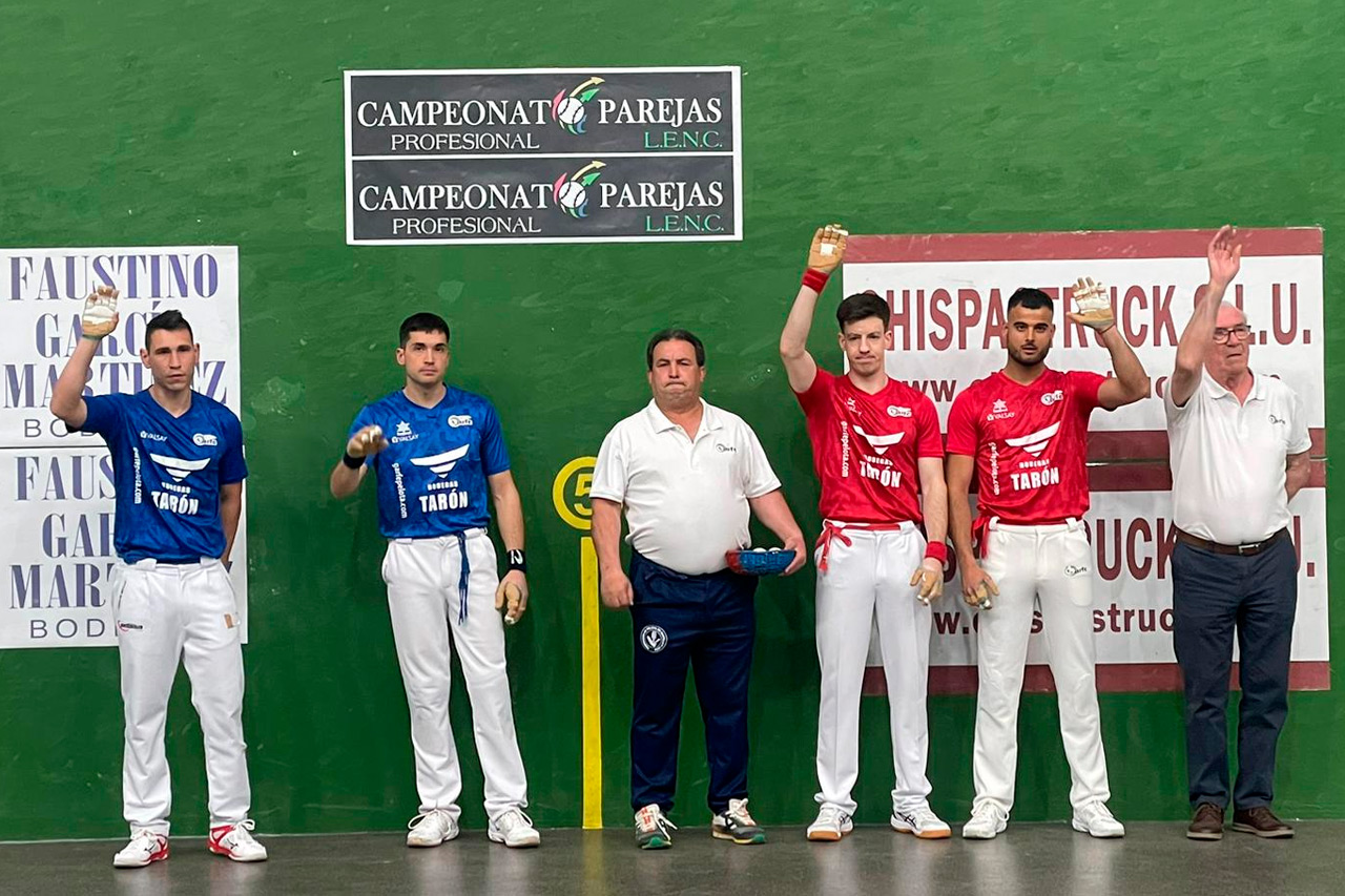 Victor - Iturriaga y Lababa - Markaida, finalistas del Parejas LENC