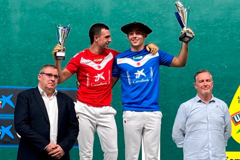 Larrazabal estrena su palmarés