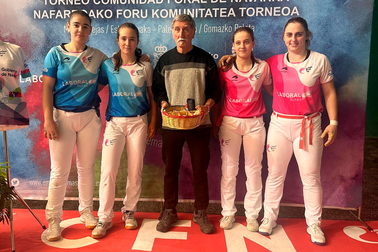 Garai-Erasun y Arraiza-Gaminde disputarán la gran final del Torneo Comunidad Foral de Navarra