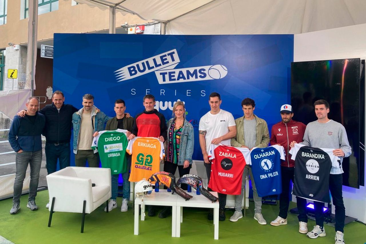 Llega este domingo al frontón Biarritz Jai Alai la primera liga de cesta punta semi-profesional mixta de Euskal Herria