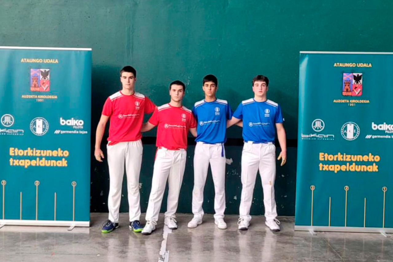 Decididas las finales del IV Etorkizuneko de Ataun