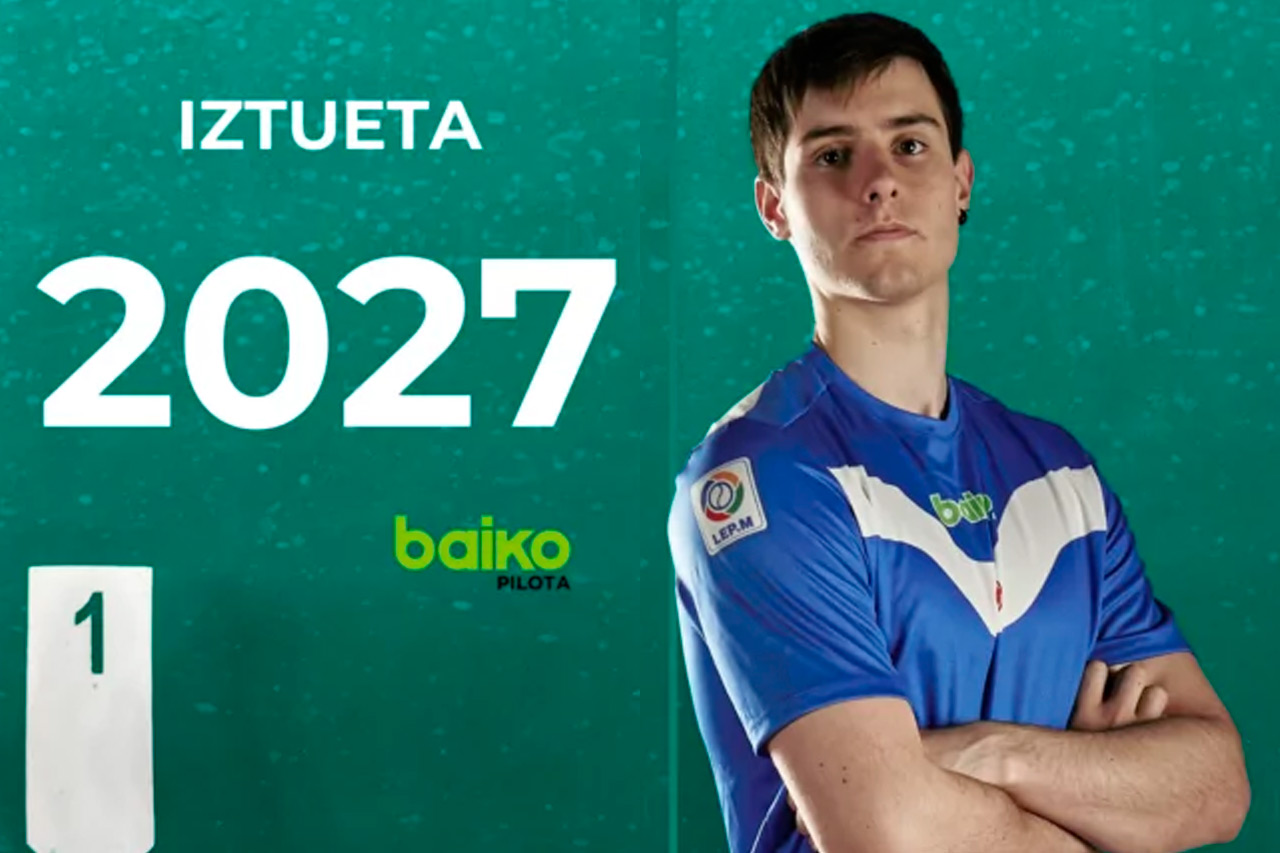 Iztueta renuvea con Baiko Pilota hasta 2027