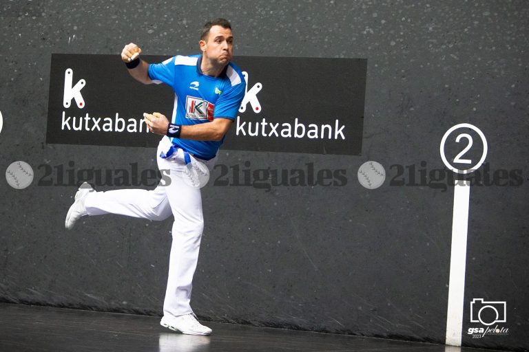 Jaka y Albisu consiguen el punto tras un partido muy igualado