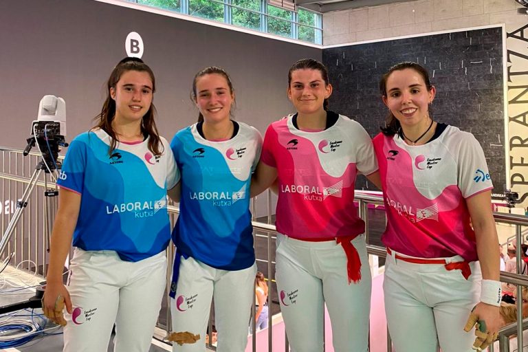 Miren Larrarte es la primera finalista del Torneo Plazandreak, Arrizabalaga-Capellán no quieren perder el tren