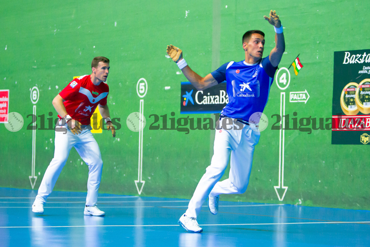 Zabala e Imaz suman mucho juego en Fuenmayor