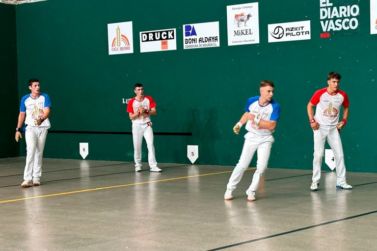 Gutierrez-Bernaola con diferencia y Apaolaza-Santesteban arrancan ganando en el Antiguo