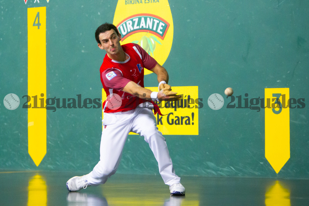 Altuna III vence 22-9 a Laso y disputará su sexta final en manomanista