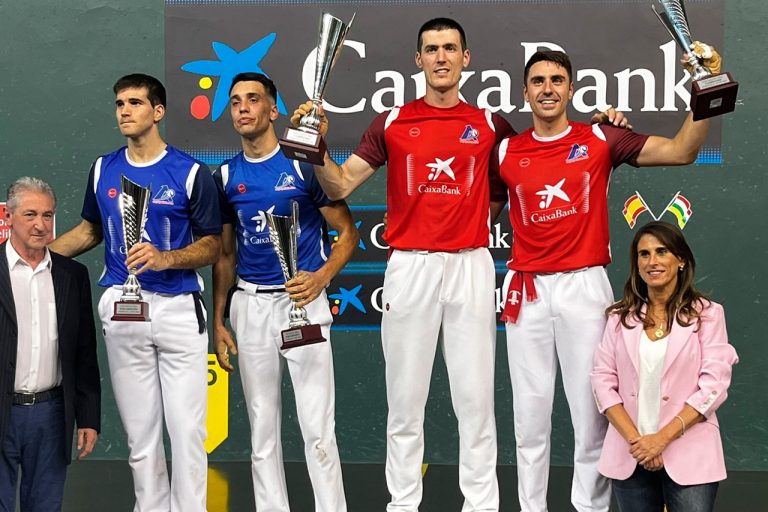 Peio Etxeberria y Rezusta reinan en San Mateo