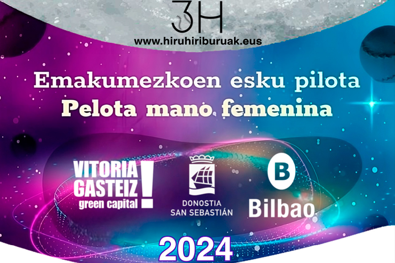 Bilbao será, una vez más, el centro de las esperanzas de las mujeres pelotaris con las semifinales del 3 Hiriburuak