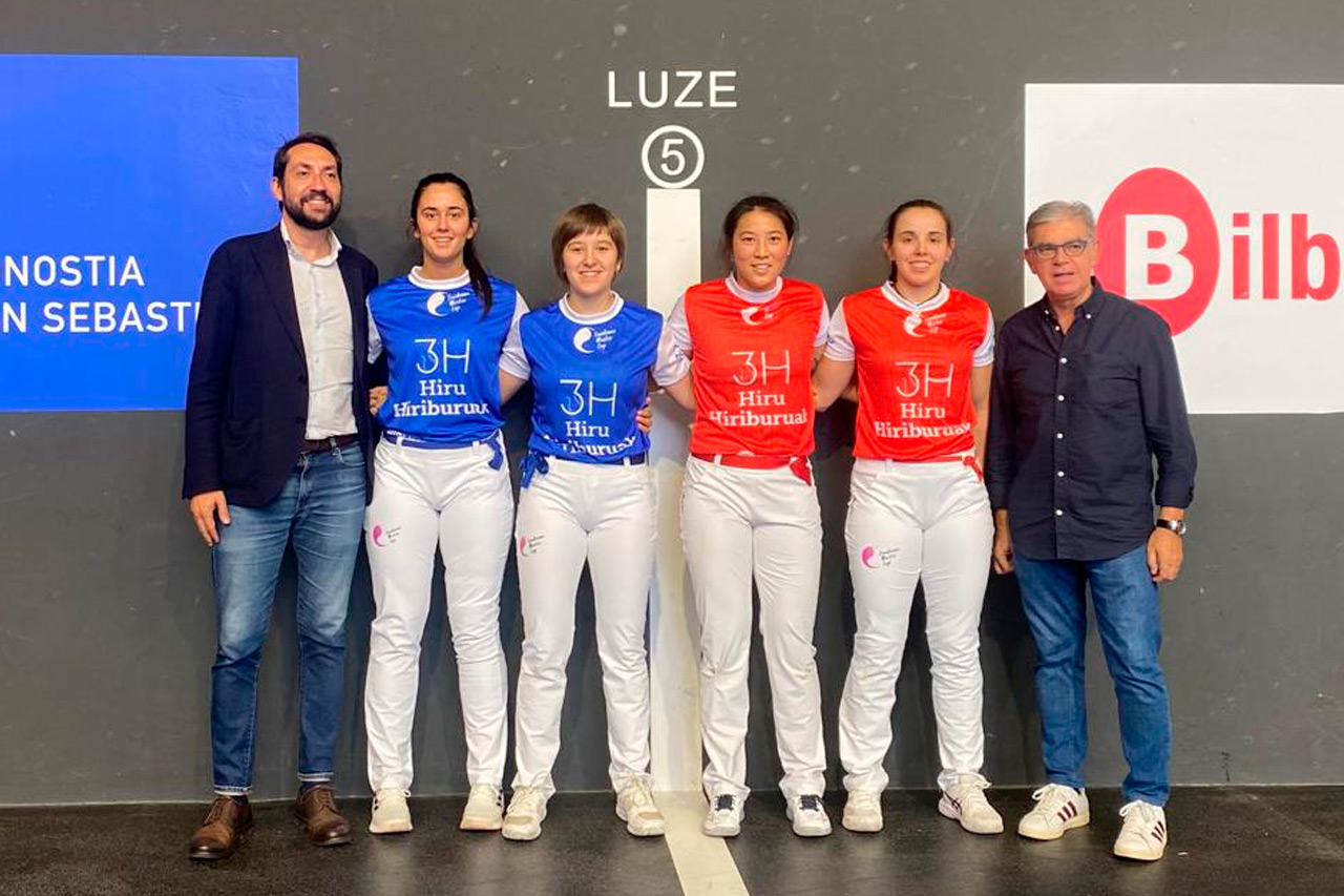 Arraiza-Gaminde y Zabaleta-Mendizabal jugarán la gran final del torneo Hiru Hiriburuak
