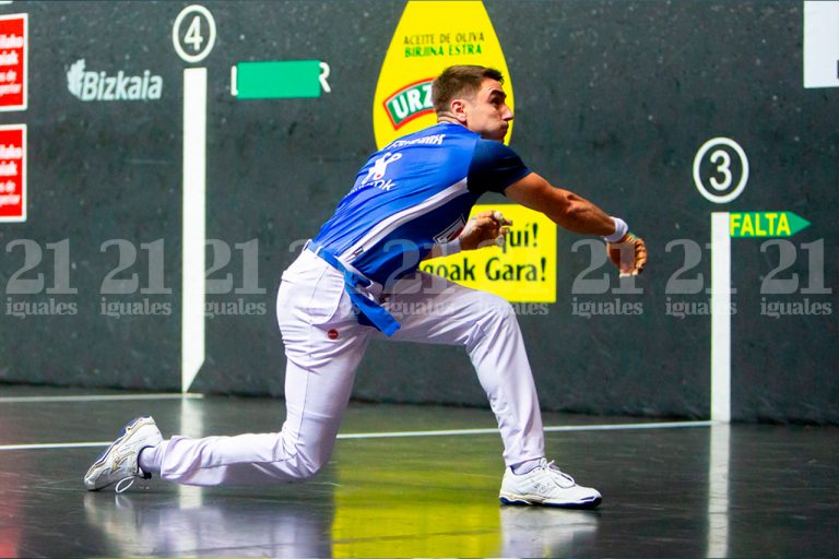 Peio Etxeberria y Martija estrenan su casillero en la liguilla