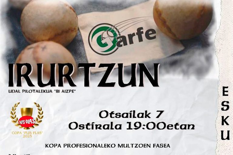 La Copa Plis Plas visita Irurtzun este viernes